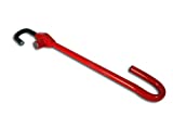 Winner International The Club CL303 Pedal to Steering Wheel Lock, Red, 5.25 Inch