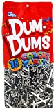 Dum Dums Color Party Lollipops, Black, Black Cherry Flavor, 12.8 Ounce, 75 Count Bag
