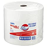 WypAll X70 Extended Use Reusable Cloths (41600), Jumbo Roll, Long Lasting Performance, White, 1 Roll, 870 Sheets