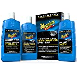 Meguiar's M4965 Marine/RV Fiberglass Restoration System - Give Dad the Gift of a New-Looking Boat for Fathers Day - RV and Boat Gel Coat Restoration for Professional Results