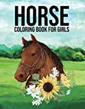 Horse Coloring Book for Girls: The Amazing World Of Horses, Coloring Book for Girls 8-12