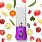 smoovii - Portable Blender for Shakes and Smoothies, Auto Washes in 30 Seconds, Easily Crushes Ice and the Largest Chunks of Frozen Fruit - Blackberry (16.9 Oz)