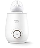 Philips Avent Fast Baby Bottle Warmer with Smart Temperature Control and Automatic Shut-Off, SCF358/00