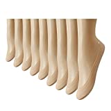 Caudblor Women's No Show Liner Socks-No Show Ultra Low Socks Women for Flats High Heels,9 Pack