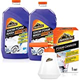 Foaming Car Wash Foam Cannon Kit by Armor All, pH Balanced Foaming Car Wash with Foam Sprayer Kit, 1 Each