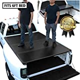 DNA MOTORING TTC-HARD-060 Truck Bed Top Hard Solid Tri-Fold Tonneau Cover Replacement For 05-18 Tacoma 6Ft Bed