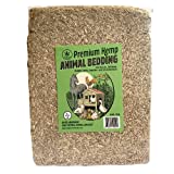 Happy Trees Premium Hemp Animal Bedding for Chicken Coop, Rabbits, Hamsters, Reptiles, Small Pets - Highly Absorbent, All Natural, Chemical-Free, Low Dust - 6.6lb/28L
