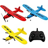RC Airplane YF-TOW 2.4GHz Remote Control Airplane with 6-Axis Gyro Easy to Fly Birthday for Beginner Kids Boys (Red)