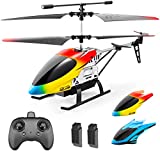 Remote Control Helicopter for Kids Adults,Altitude Hold 2.4GHz 4DM5 RC Helicopters with Gyro for Beginner Toys Aircraft,Indoor Flying with 3.5 Channel,LED Light,High&Low Speed,2 Battery