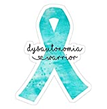 Dysautonomia Warrior Decal Sticker - Sticker Graphic - Auto, Wall, Laptop, Cell, Truck Sticker for Windows, Cars, Trucks