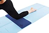Yoga Knee Pad by Heathyoga, Great for Knees and Elbows While Doing Yoga and Floor Exercises, Kneeling Pad for Gardening, Yard Work and Baby Bath. 26"x10"x½"