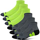 BERING Men's Ankle Athletic Running Socks (6-Pack)
