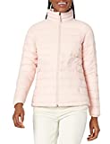 Amazon Essentials Women's Lightweight Long-Sleeve Full-Zip Water-Resistant Packable Puffer Jacket, Light Pink, X-Small