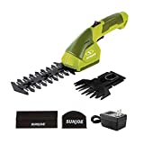 Sun Joe HJ604C Cordless Grass Shear + Shrubber Handheld Trimmer, (w/ Battery + Charger Included)