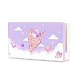 GeekShare Anti Scratch Switch Dock Cover- Hard Faceplate Sleeve Pad for Switch Dock- DIY Replacement Shell Compatible with Nintendo Switch Dock(Ice Cream Cat)