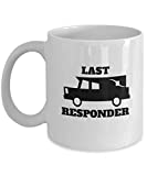 Mortician Last Responder Hearse Graphic Coffee & Tea Gift Mug Printed On Both Sides