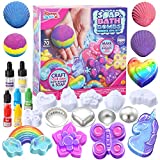 JOYIN Bath Bomb, Soap Making Kit for Kids, 2-in-1 Spa STEM Science Kits, DIY Make Your Own Bath Bombs & Soap, Spa Kit for Girls, Gift for Toddler Girl, Birthday Present