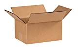 Shipping Depot ~ 8x6x4 Pack of 50 Corrugated Cardboard Packing Shipping Mailing Moving Carton Boxes