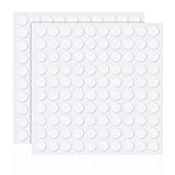 Double-Sided Adhesive Dots Transparent Double-Sided Tape Stickers Round Acrylic No Traces Strong Adhesive Sticker Waterproof Dot Sticker for Craft DIY Art Office Supply (200 Pieces,0.79 Inch/ 20 mm)