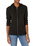 Hanes Women's French Terry Full-Zip Hoodie, Black, Small