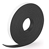 FINDMAG Magnetic Tape with Strong Self Adhesive Flexible Magnetic Strip Magnet Tape Roll Perfect for Craft and DIY Projects, whiteboards & Fridge Organization - 1/16" Thick x 1/2" Wide x 15 feet