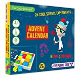 The Purple Cow Crazy Scientist Advent Calendar - 2021 Countdown to Christmas for Kids Boys Girls Who Love Science. Game Includes 24 Exciting Science Tricks & Experiments for The Christmas Season Age 8-99