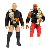 All Elite Wrestling AEW Unrivaled Collection Tag Team Pack - Frankie Kazarian and Scorpio Sky Action Figures, Plus Accessories - Amazon Exclusive