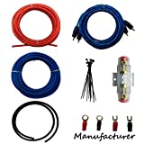 10 Gauge Amp Kit Amplifier Install Wiring Complete 10 Ga Installation Cables 600W …