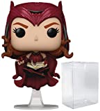 POP Marvel: WandaVision - The Scarlet Witch Funko Pop! Vinyl Figure (Bundled with Compatible Pop Box Protector Case)