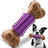 Dog Toys for Aggressive Chewers,HAOPINSH Large Dog Toys,Indestructible Tough Interactive Dog Chew Toys,Durable Dog Bones Made with Nylon and Rubber,Dogs-Teeth Cleaning Chews for Large/Medium Breeds