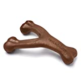 Benebone Wishbone Durable Dog Chew Toy for Aggressive Chewers, Made in USA, Large, Real Peanut Flavor