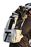 K9 Sport Sack | Dog Carrier Adjustable Backpack (Large, Air - Charcoal Grey)