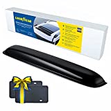 Goodyear Shatterproof Sunroof Wind Deflector 37.8", Tinted Sun and Moonroof Visor for Deflecting Noise, Rain, and Windy Weather, Car Accessories, Sun Shade Light Tint - GY004900