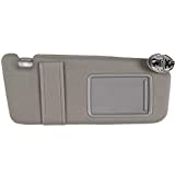 Ezzy Auto Gray Right Passenger Side Sun Visor fit for Toyota Camry Without Sunroof 2007 2008 2009 2010 2011