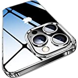 Elando Crystal Clear Case Compatible with iPhone 13 Pro Case, Non-Yellowing Protective Shockproof Slim Thin Phone Case, 6.1 inch