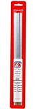 K&S Precision 3403 Round Aluminum Telescopic Tubes, 1/16, 3/32, 1/8, 5/32, 3/16, 7/32, 1/4, 9/32 O. D. X .014" Wall Thickness x 12", Pack of 8