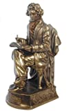 Veronese Design 9.75" Tall Beethoven Statue Cold Cast Resin Antique Bronze Finish Sculpture Musician Statue