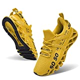 WONESION Mens Sport Fitness Workout Shoes Comfortable Slip on Casual Sneakers for Men Boys