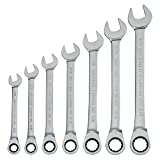 CRAFTSMAN CMMT87020 7-Piece 12-Point Standard (SAE) Ratchet Wrench Set