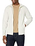 Amazon Essentials Men's Full-Zip Polar Fleece Jacket, Oatmeal Heather, X-Large