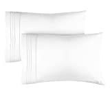 Queen Size Pillow Cases Set of 2 – Soft, Premium Quality Pillowcase Covers – Machine Washable Protectors – 20x26 & 20x30 Pillows for Sleeping 2 Piece - Queen Size Pillow Case Set