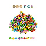 300PCS Assorted Mini Novelty Pencil Erasers,Fruit and Animals Collection Erasers for Student Prize Homework Awards Party Gifts School Supplies