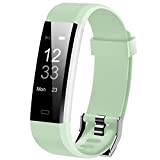 Eurans Fitness Tracker with Heart Rate, Sleep Monitor for Men and Women, Activity Tracker with Message Reminder, Step Calorie Counter Pedometer Watch