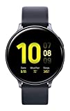 Samsung Galaxy Watch Active2 w/ enhanced sleep tracking analysis, auto workout tracking, and pace coaching (40mm), Aqua Black - US Version with Warranty (Renewed)