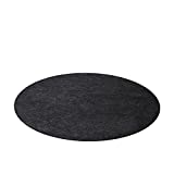 Brinman Round Under Grill Mat,Extra Thick 36 Inch, Grill Mats for Decks,Grill Mats for Under Outdoor Grill Deck Protector,Premium BBQ Mat for Under BBQ to Absorbent Oil Pad,Waterproof,Reusable