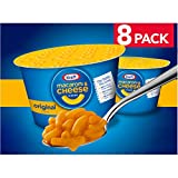 Kraft Original Macaroni & Cheese Easy Microwavable Dinner (8 ct Box, 2.05 oz Cups)