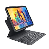 ZAGG - Pro Keys Wireless Keyboard and Detachable Case - Compatible with The Apple 10.9" iPad Air (4th Gen) - iPad 10.9