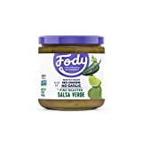 Fody Foods Keto-Friendly Salsa Verde | Fire Roasted Salsa | Low FODMAP Certified | Gut Friendly IBS Friendly Kitchen Staple | Gluten Free Lactose Free Non GMO