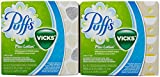 Puffs Plus Lotion Facial Tissues with scent of Vicks - 48 ct - 2 pk