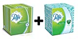 Puffs Plus Lotion Flu Relief Bundle - 1 ct Puffs Plus Lotion 56 ct Cube Box Bundled with 1 ct Puffs Plus Lotion with Scent of Vicks 48 ct Cube Box